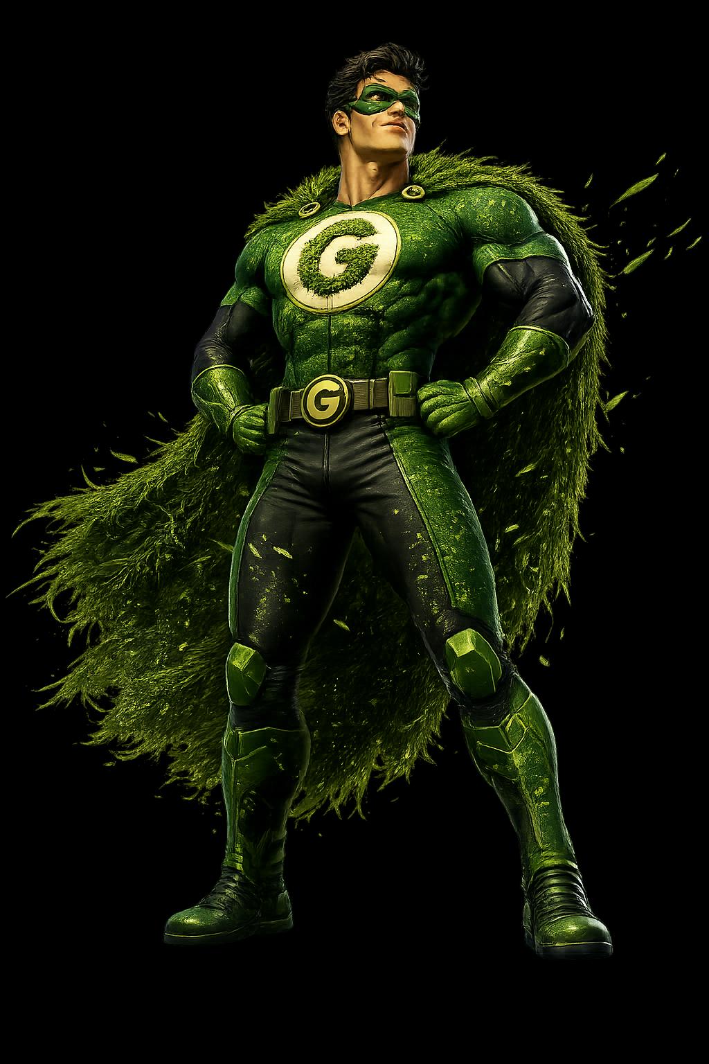 Grass man